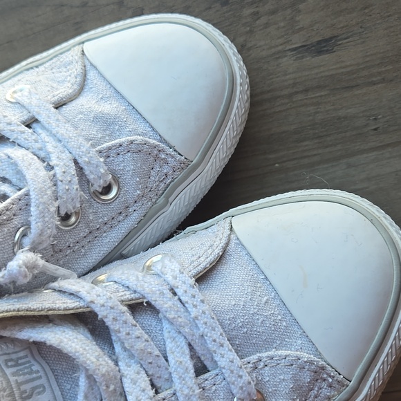 Converse CTAS Shoreline Textured Moonlight Cotton Skips 8.5 - Picture 5 of 10